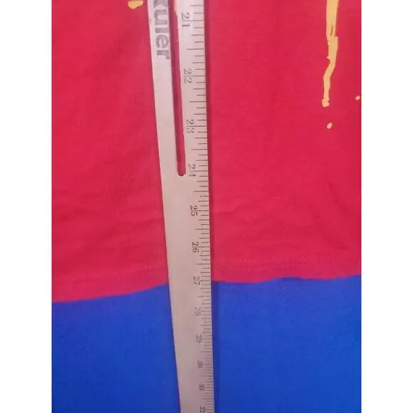 Vintage 2004 Jimi Hendrix T Shirt XL Red Hendrix Rock Men's Size XL - Picture 7 of 16